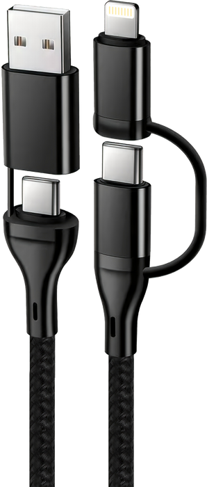 Ladekabel 4-i-1