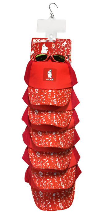 Moomin solbriller m/ caps rød