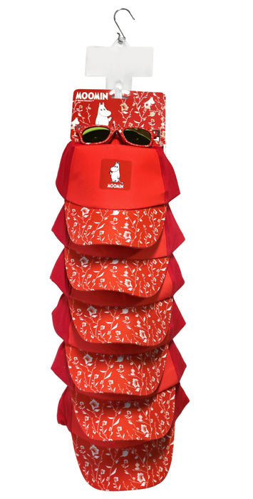Moomin solbriller m/ caps rød