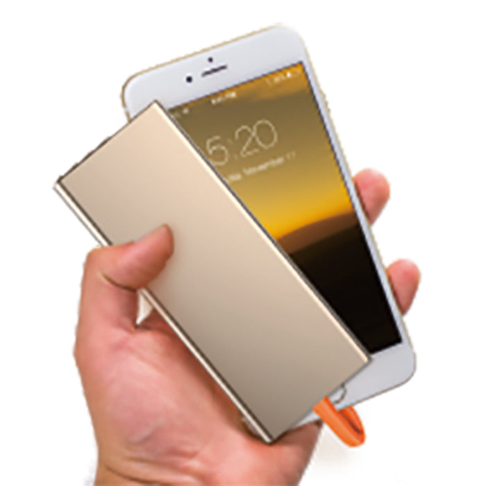 Power Bank Flat Aluminium 4000 mAh