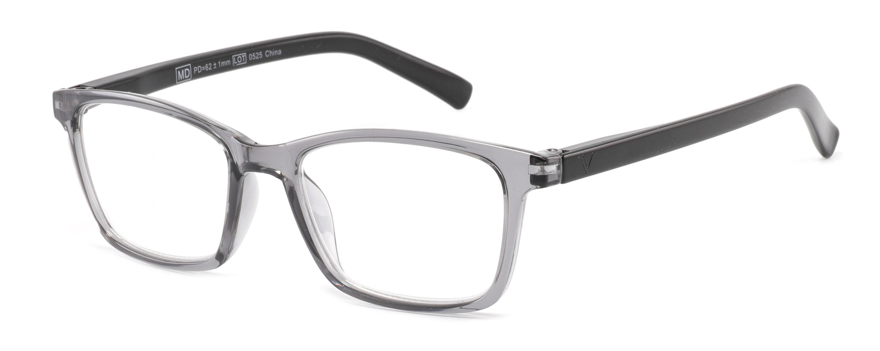 Vision Lesebriller (Blank Krystall Grå) Prisgruppe B