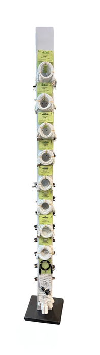 Superslank roterende kombi mobil- og les stativ