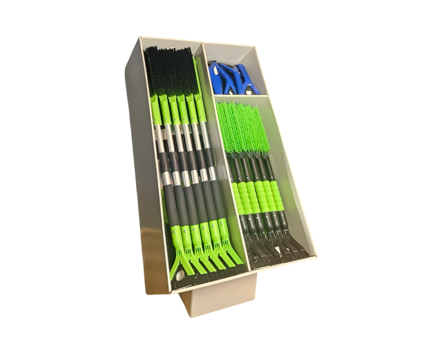 Snø- og isskrape assortert DISPLAY