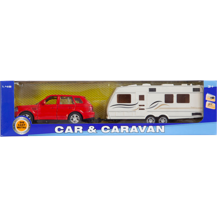 Car & Caravan Pull Back