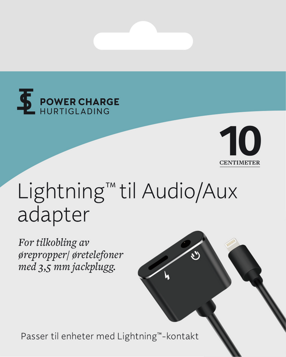 Lightning til Audio/Aux adapter